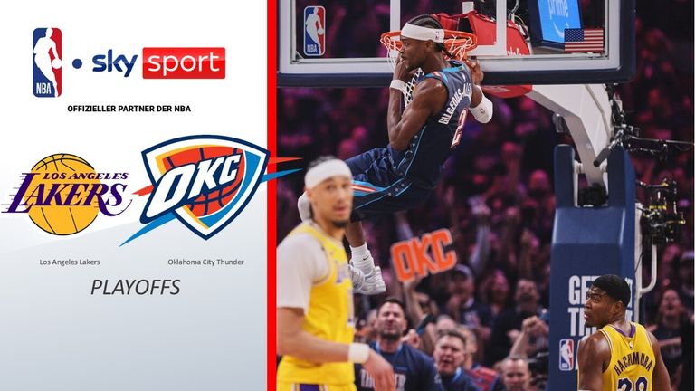 Dicht vor dem Einzug ins Halbfinale steht der deutsche Profi Isaiah Hartenstein mit Oklahoma City Thunder. Der Titelverteidiger wurde auch in seinem zweiten Heimspiel seiner Favoritenrolle gerecht und gewann gegen die LA Lakers mit 125:107.