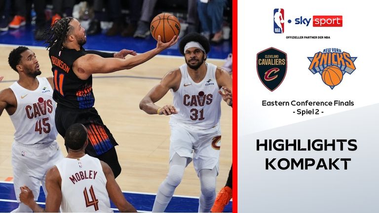 Cleveland Cavaliers @ New York Knicks - die Highlights | NBA-Playoffs