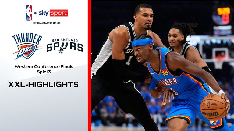 Oklahoma City Thunder @ San Antonio Spurs - die Highlights | Eastern Conference Finals