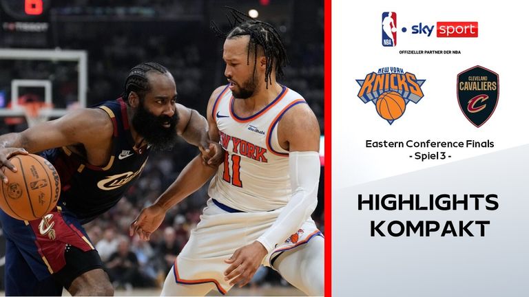 New York Knicks @ Cleveland Cavaliers - die Highlights | NBA-Playoffs