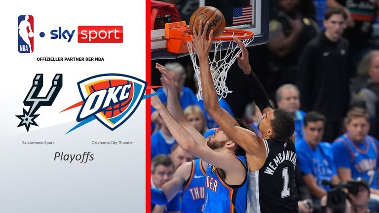 Victor Wembanyama hat die San Antonio Spurs in den NBA-Playoffs zum Auftaktsieg in den Conference-Finals gegen die Oklahoma City Thunder geführt. Mit 122:115 setzten sich die Texaner nach zweifacher Verlängerung durch.
