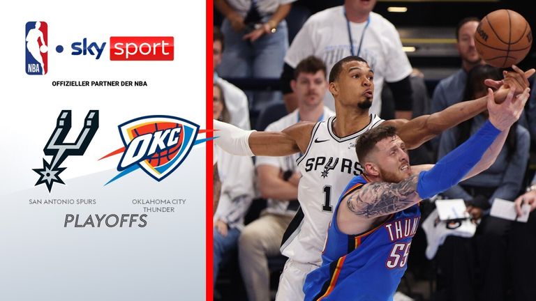 San Antonio Spurs @ Oklahoma City Thunder - die Highlights | NBA