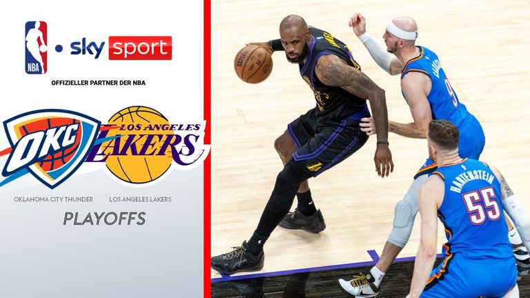 Oklahoma City Thunder @ Los Angeles Lakers - die Highlights | NBA