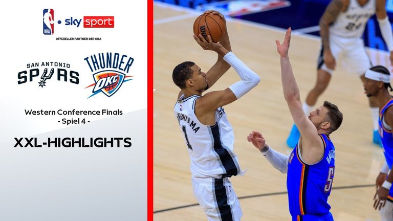 Oklahoma City Thunder @ San Antonio Spurs - die Highlights | NBA-Playoffs