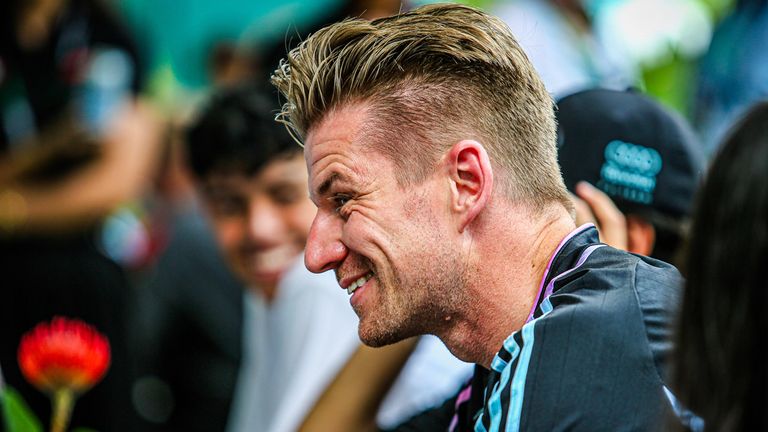 Audi-Pilot Nico Hülkenberg absolviert beim GP von Miami sein 253. Karriere-Rennen in der Formel 1 und macht damit einen Platz im All-Time-Ra