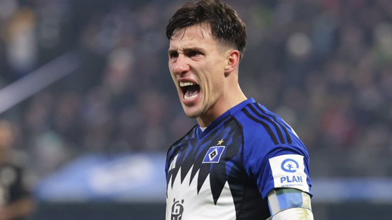 Nicolas Capaldo hat mit dem HSV den Klassenerhalt im Blick.