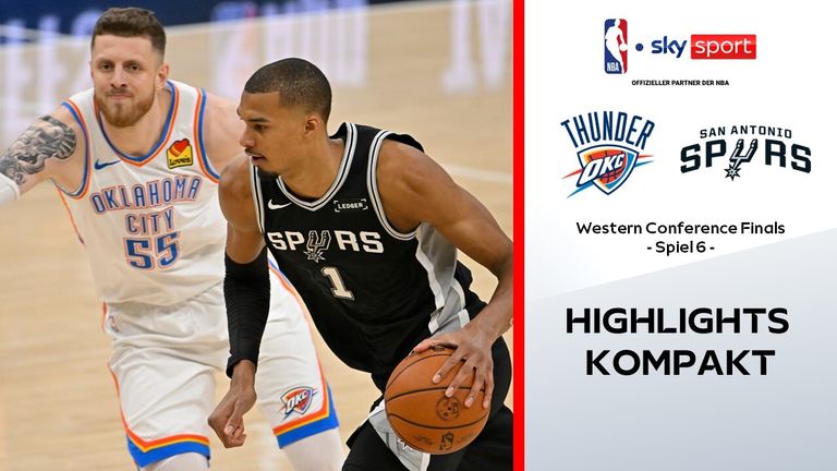 Oklahoma City Thunder @ San Antonio Spurs - die Highlights | NBA