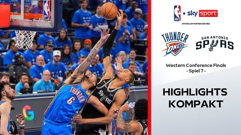 Oklahoma City Thunder @ San Antonio Spurs - die Highlights | NBA