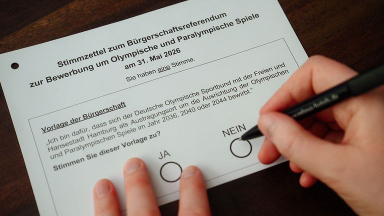 Die Hamburger stimmten gegen eine Olympia-Bewerbung.