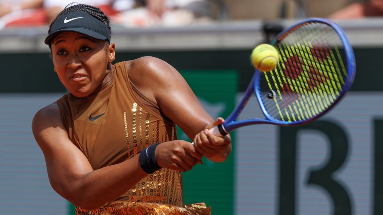 Naomi Osaka steht zum ersten Mal in ihrer Karriere im Achtelfinale bei den French Open.