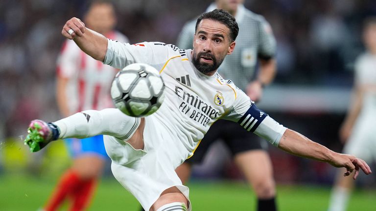 Daniel Carvajal absolvierte 450 Partien im Trikot von Real Madrid. 