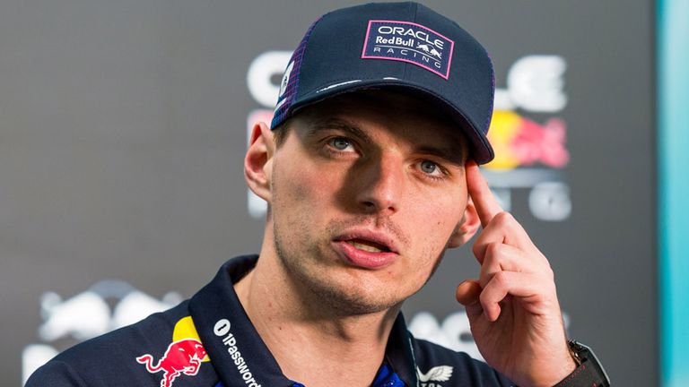 Max Verstappen (Red Bull) in Miami.