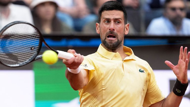 Novak Djokovic verliert bei seinem Comeback in Rom sein Auftaktmatch.