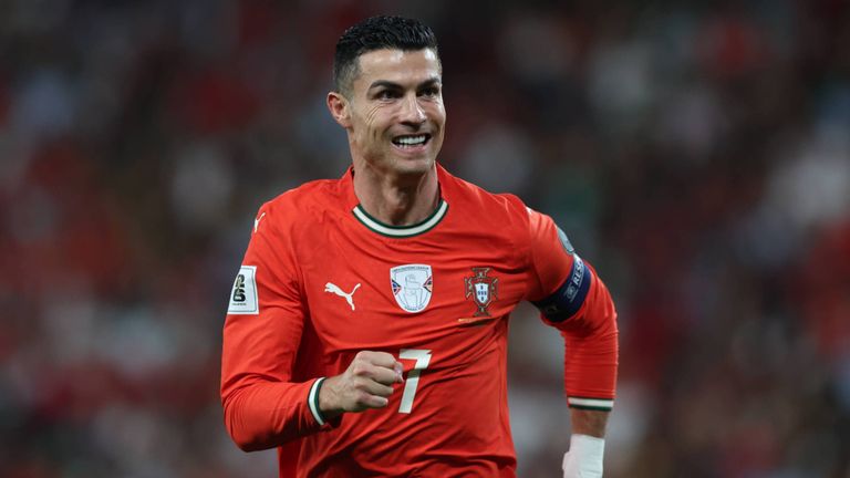 CR7 geht mit Portugal in seine sechste WM. 