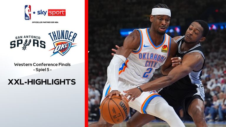 San Antonio Spurs @ Oklahoma City Thunder - die Highlights | NBA-Playoffs