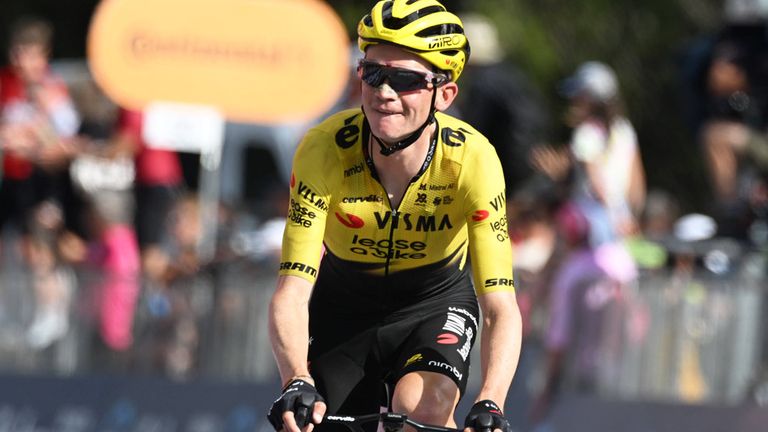 Sepp Kuss hat nun auch beim Giro eine Etappe gewonnen.