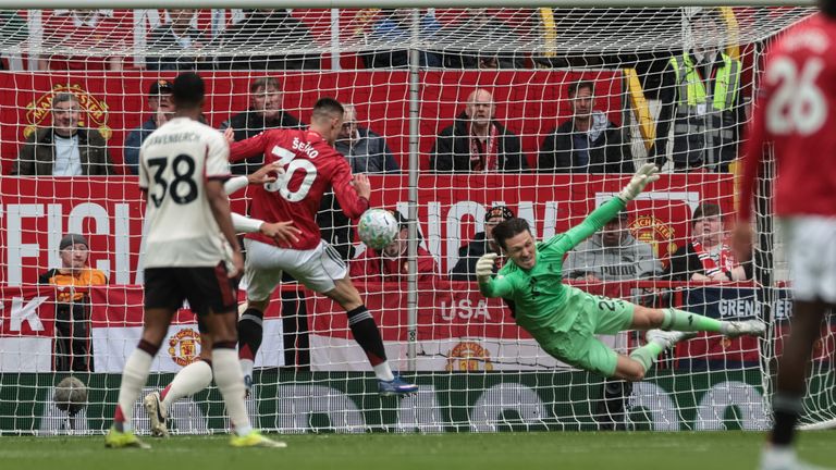 Sesko goal