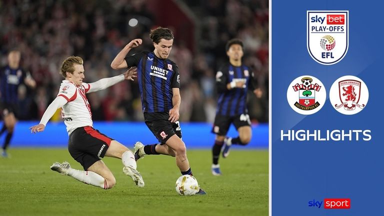 FC Southampton - FC Middlesbrough - die Highlights | EFL Playoffs