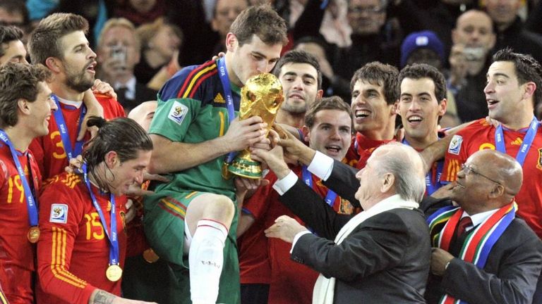 PLATZ 7: Spanien (110 Punkte, 33 Tordifferenz)