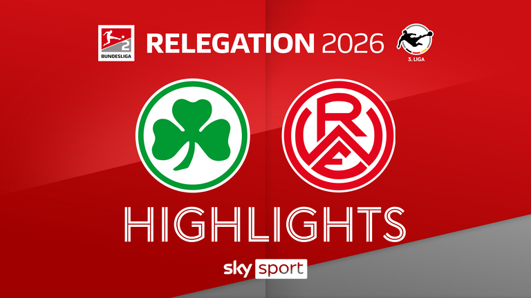 Relegation: SpVgg Greuther Fürth - Rot-Weiss Essen - 2025/26 - Hinspiel  © Sky
