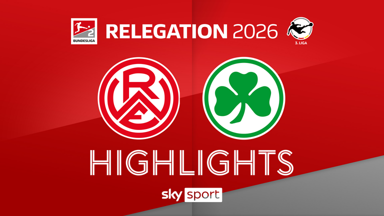 Relegation: Rot-Weiss Essen - SpVgg Greuther Fürth - 2025/26 - Rückspiel  © Sky
