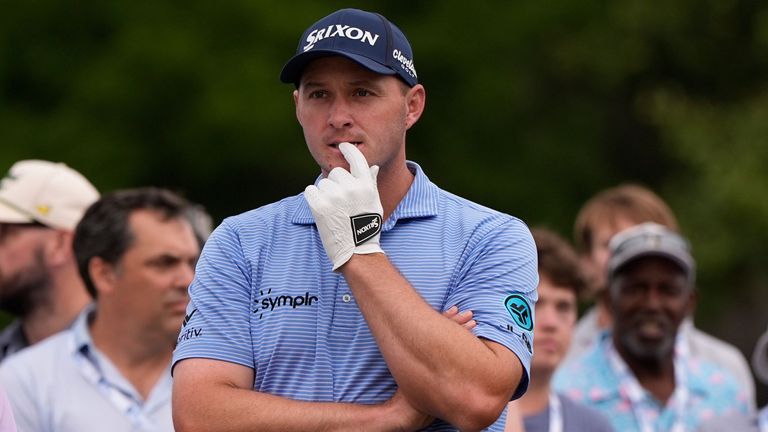 Sepp Straka geht bei den PGA Championship an den Abschlag.