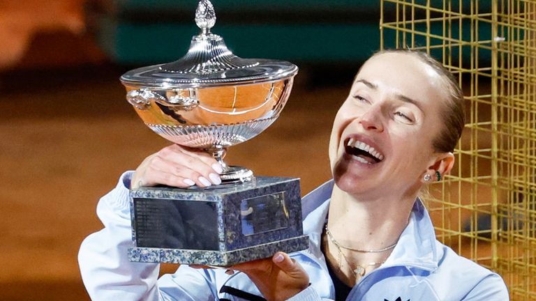 Elina Svitolina triumphiert in Rom.
