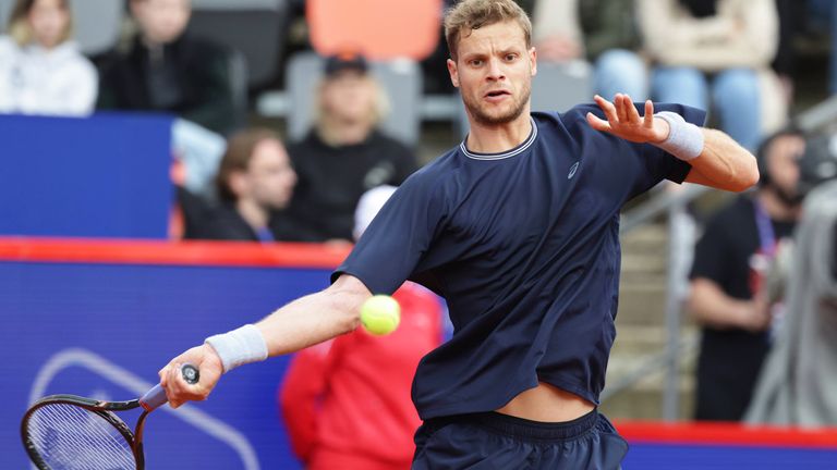Yannick Hanfmann steht in Hamburg in der nächsten Runde.