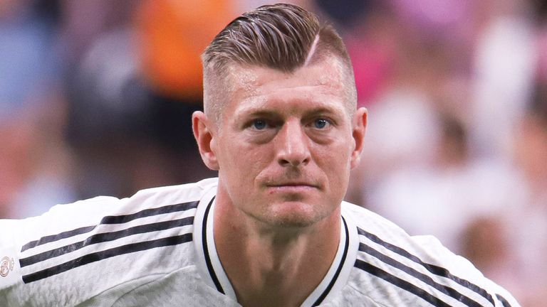 Toni Kroos während eines Real-Madrid-Legendenspiels im Juni 2025.