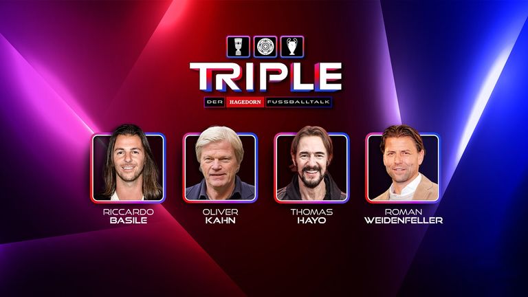 In jeder Champions-League-Woche läuft am Donnerstag auf Sky Sport "Triple – der Hagedorn Fußballtalk". 