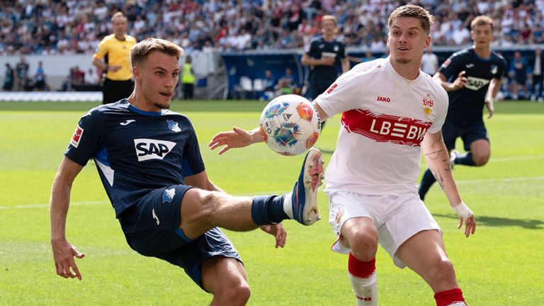 TSG Hoffenheim gegen den VfB Stuttgart.