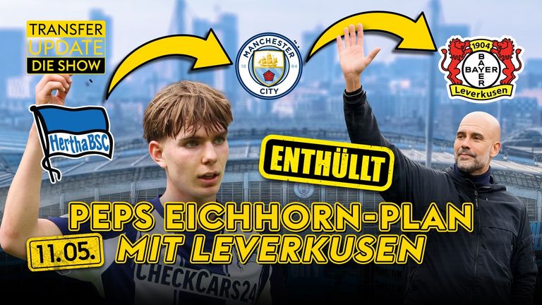 Heute bei „Transfer Update – Die Show“: Eichhorn - über Man City zu Bayer? Guirassy will den BVB verlassen! Stuttgart macht bei Undav-Verlängerung ernst! Mourinho-Comeback bei Real Madrid rückt näher!