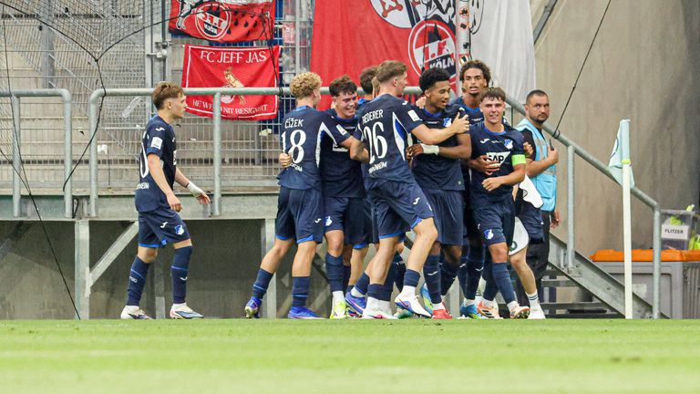 Die A-Junioren der TSG Hoffenheim sind zum dritten Mal Meister der U19-Bundesliga.