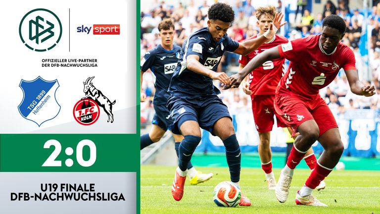 U19-Bundesliga, Finale: TSG Hoffenheim - 1. FC Köln - die Highlights | Fußball