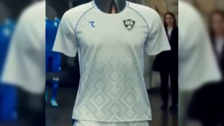 USBEKISTAN: Auswärtstrikot (Quelle: Instagram/@ uzbekistanfa)