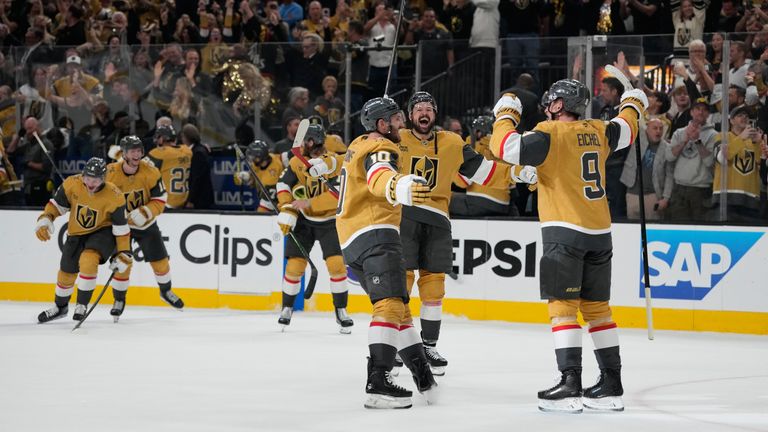 Der Sweep ist perfekt! Die Golden Nights sind ins Finale eingezogen.