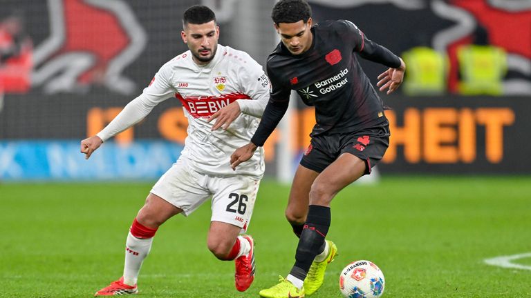 Stuttgart und Leverkusen treffen am 33. Spieltag im direkten Duell aufeinander. 