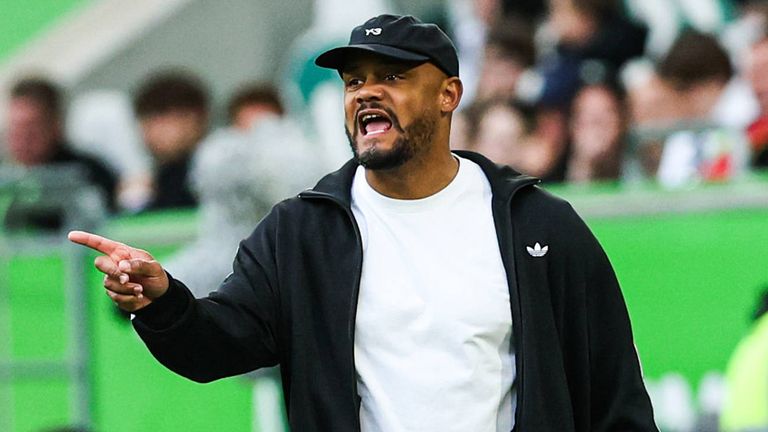 Bayern-Trainer Vincent Kompany äußert sich zur Elfmeterpunkt-Sabotage des VfL Wolfsburg.