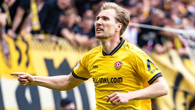 Vincent Vermeij schnürte für Dynamo Dresden einen Doppelpack.