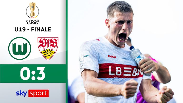VfB Stuttgart - VfL Wolfsburg - die Highlights | U19-DFB-Pokal
