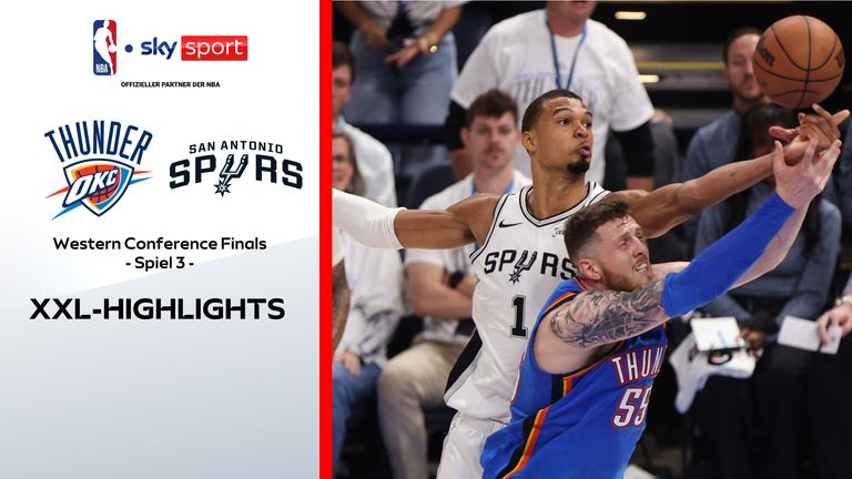 San Antonio Spurs @ Oklahoma City Thunder - die XXL-Highlights | NBA