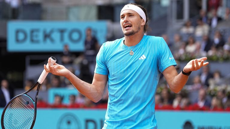 Alexander Zverev hatte im Duell mit Jannik Sinner erneut keine Chance.