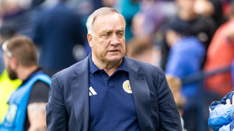 Curacao manager Dick Advocaat 