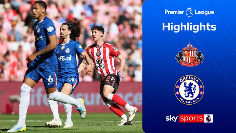 Highlights from the Premier League match between Sunderland and Chelsea