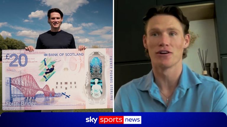 Scott McTominay speaks to Sky Sports News after the Bank of Scotland commemorated his overhead kick by putting it on a limited addition £20 note and the Napoli midfielder looks ahead to the World Cup and a strange Man Utd reunion.