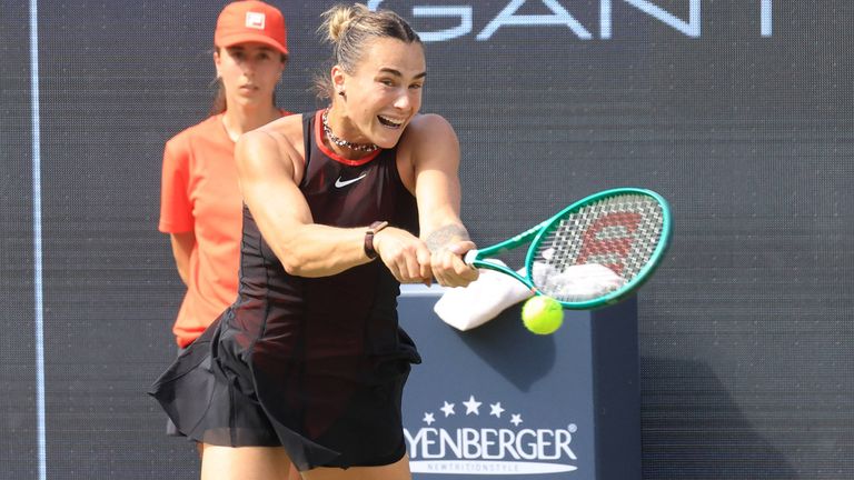 Aryna Sabalenka steht beim WTA-Turnier in Berlin im Halbfinale.