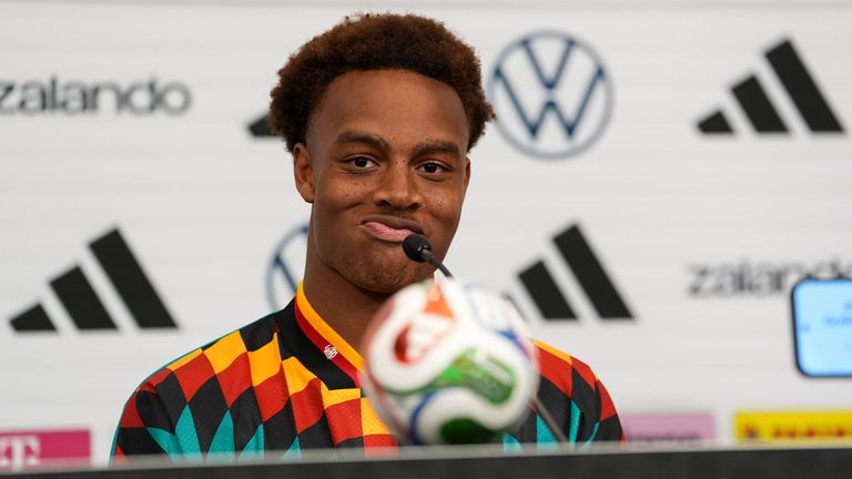 Assan Ouedraogo wurde von Bundestrainer Julian Nagelsmann für den verletzten Lennart Karl nachnominiert.