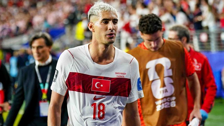 Kaan Ayhan scheitert mit der Türkei in der Vorrunde der WM 2026.