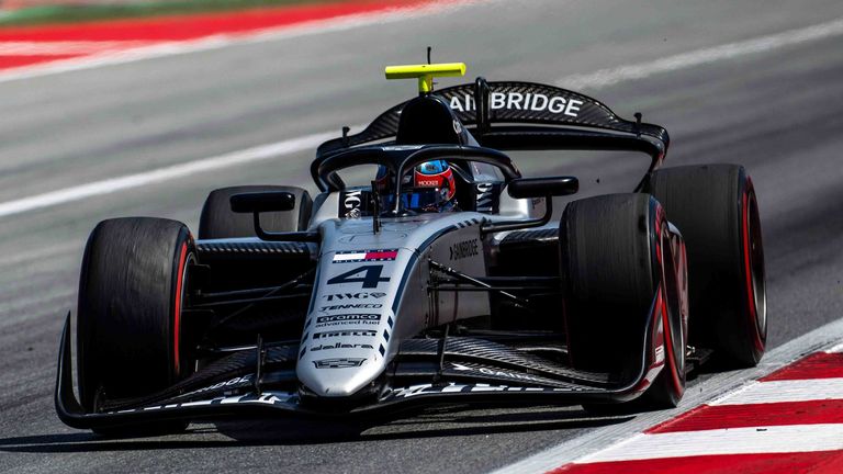 Colton Herta fährt in Barcelona auf Platz 15.