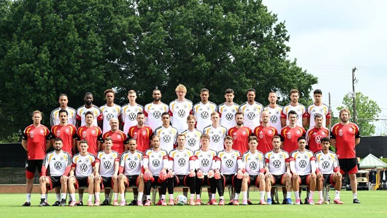 Das offizielle Team-Foto von der DFB-Mannschaft.